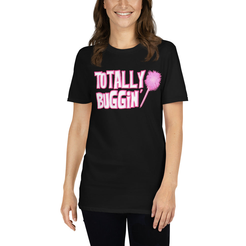 Custom Totally Buggin' Cher Clueless Retro Graphic Short-Sleeve Unisex T-Shirt