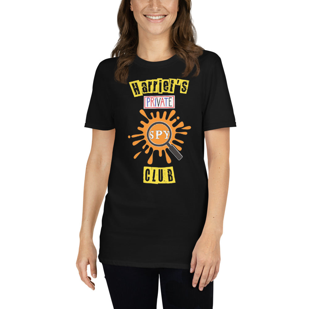 Custom Harriet's Private Spy Club Retro Graphic Short-Sleeve Unisex T-Shirt