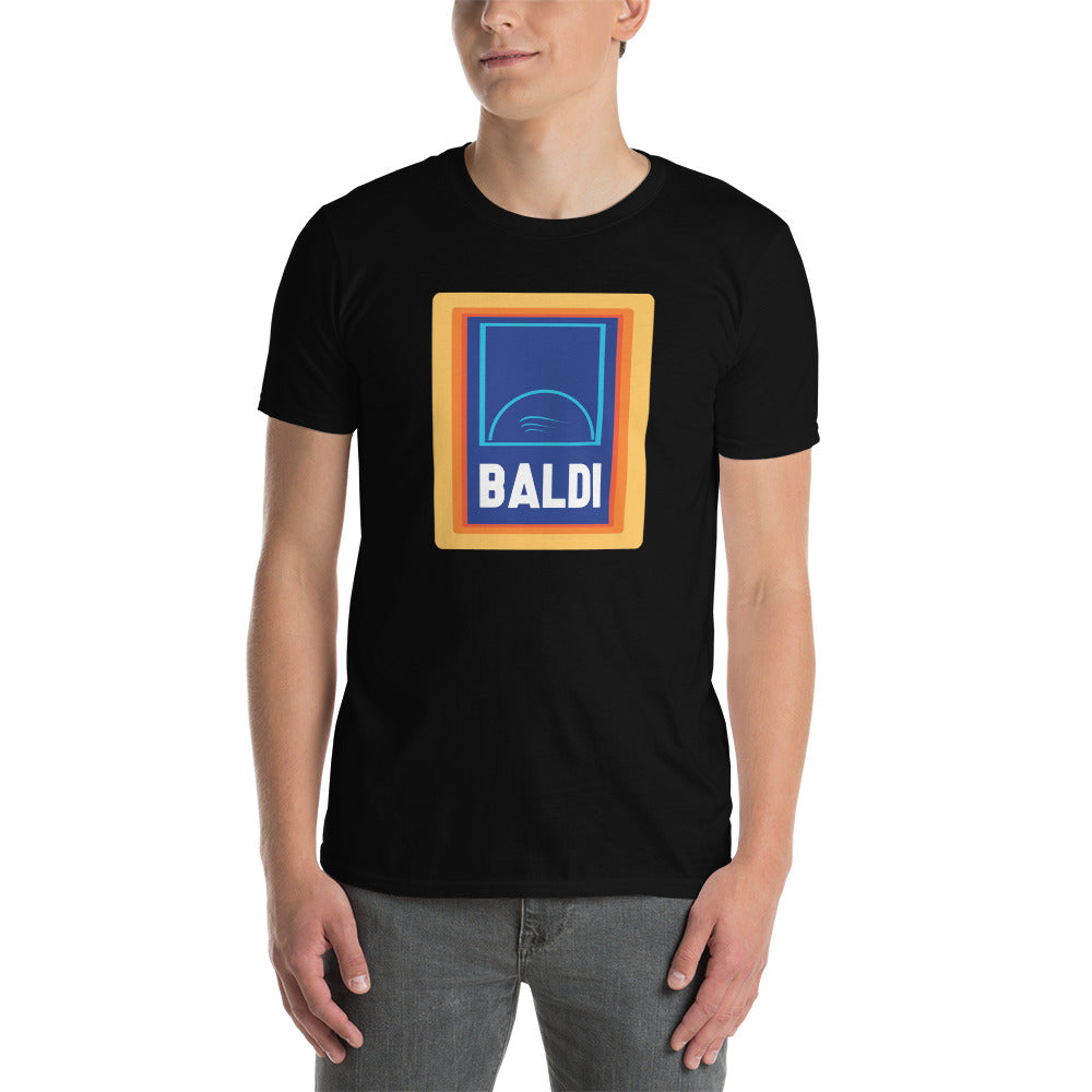 Custom BALDI ALDI Retro Graphic Short-Sleeve Unisex T-Shirt
