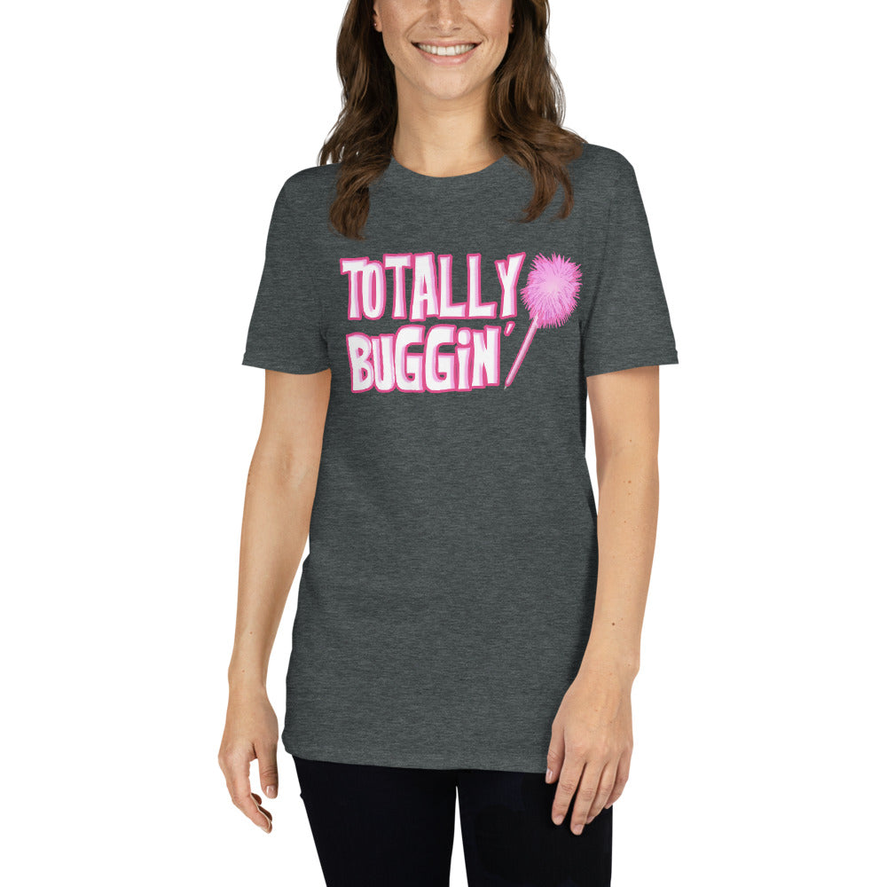 Custom Totally Buggin' Cher Clueless Retro Graphic Short-Sleeve Unisex T-Shirt