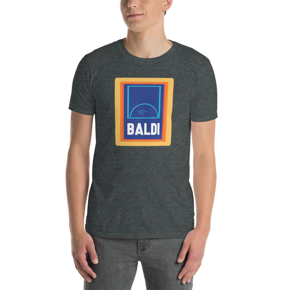 Custom BALDI ALDI Retro Graphic Short-Sleeve Unisex T-Shirt