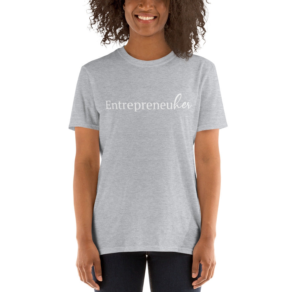 Custom Entrepreneuher Entrepreneur Retro Graphic Short-Sleeve Unisex T-Shirt