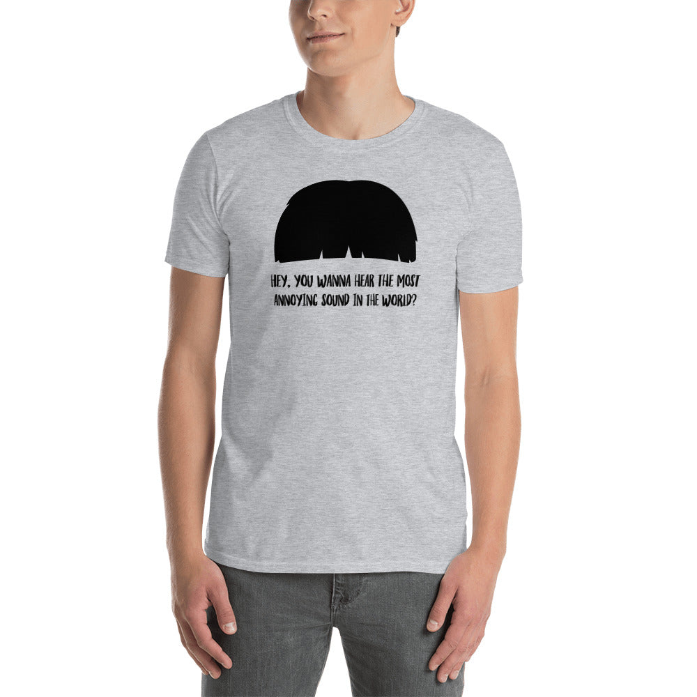 Custom Most Annoying Sound In The World Lloyd Dumb And Dumber Retro Graphic Short-Sleeve Unisex T-Shirt