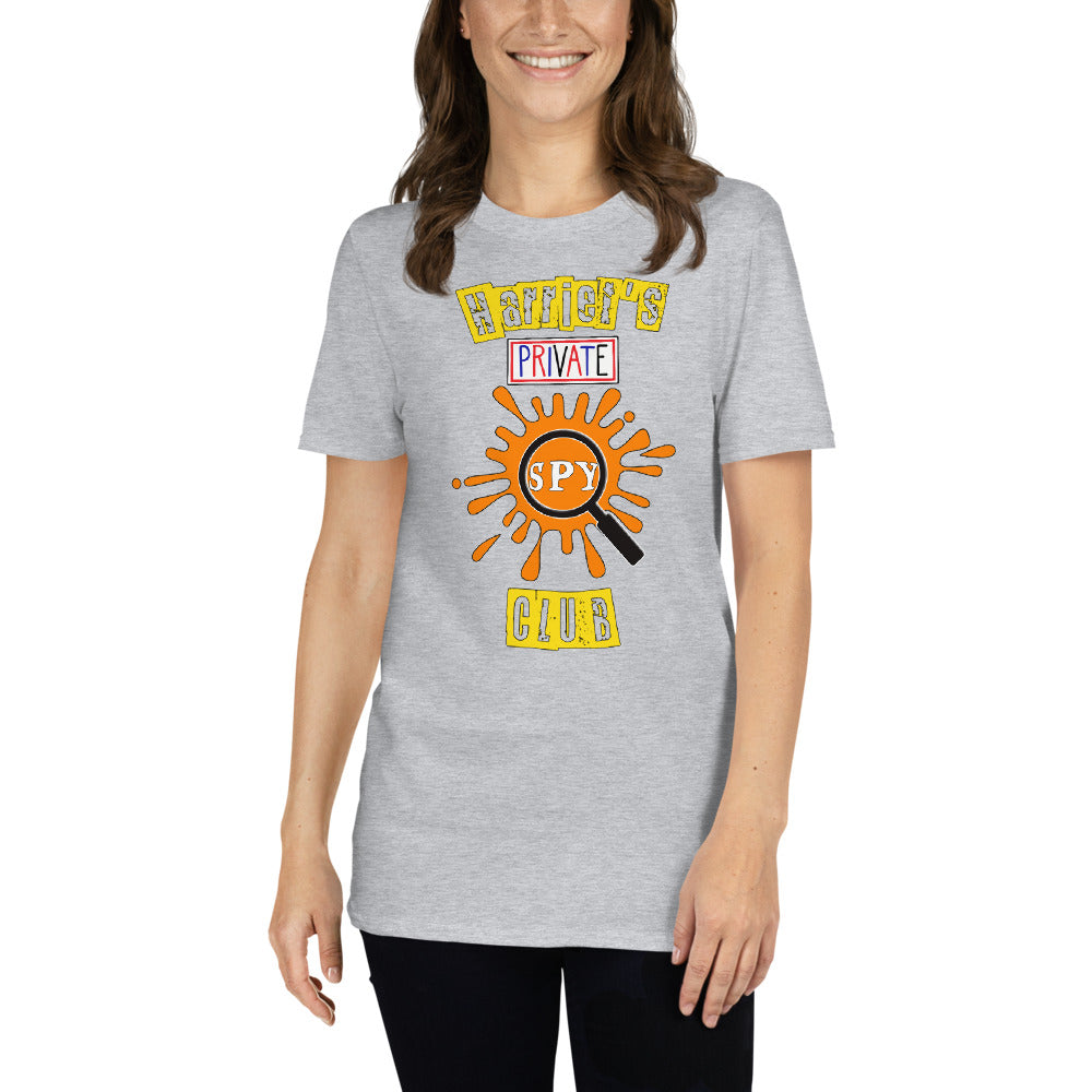 Custom Harriet's Private Spy Club Retro Graphic Short-Sleeve Unisex T-Shirt