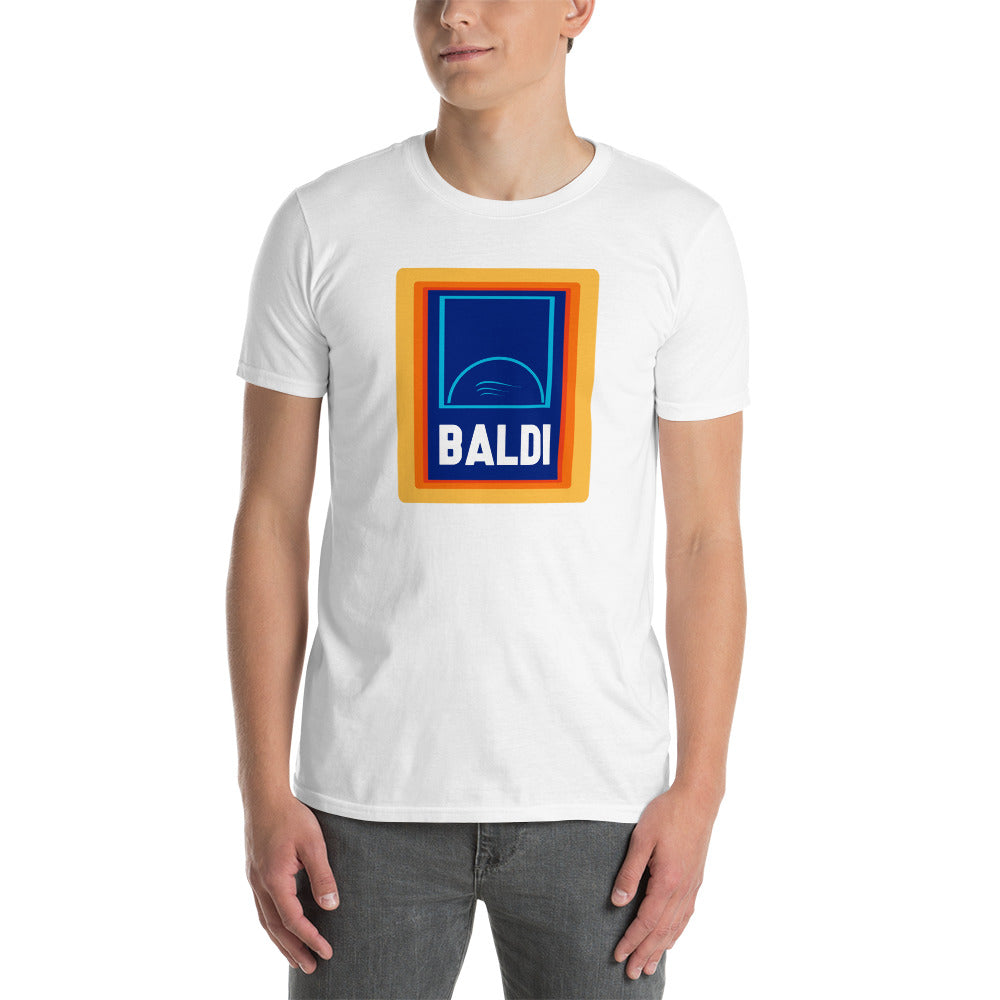 Custom BALDI ALDI Retro Graphic Short-Sleeve Unisex T-Shirt