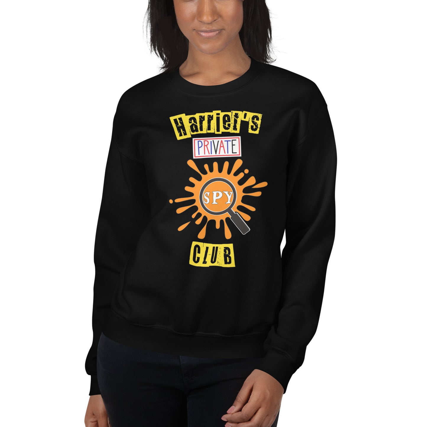 Custom Harriet's Private Spy Club Retro Graphic Unisex Sweatshirt