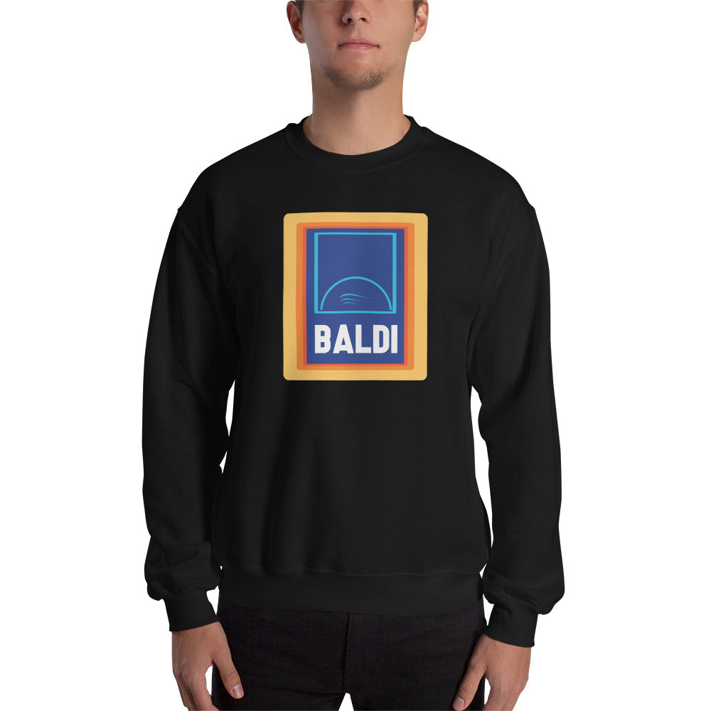 Custom BALDI ALDI Retro Graphic Unisex Sweatshirt