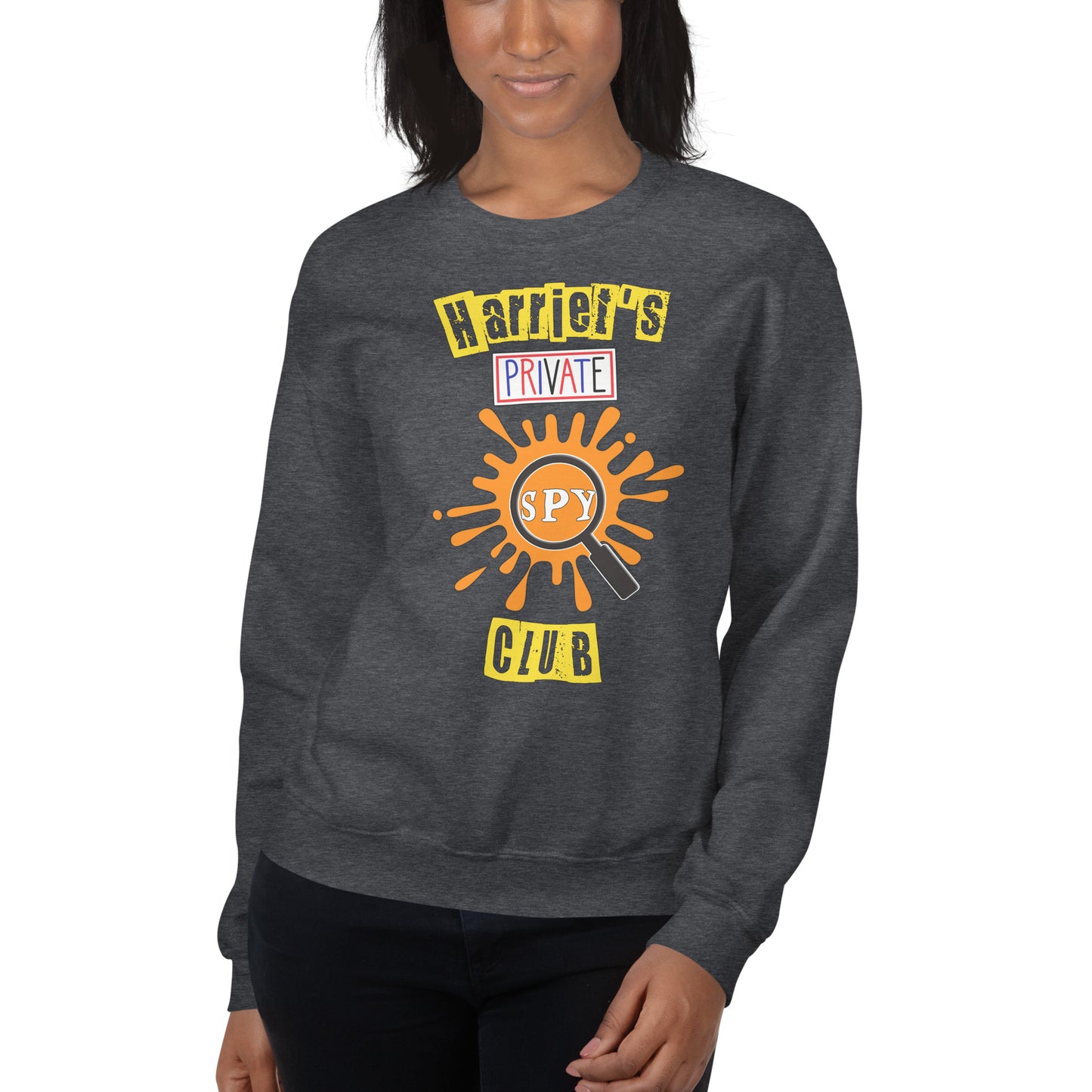 Custom Harriet's Private Spy Club Retro Graphic Unisex Sweatshirt