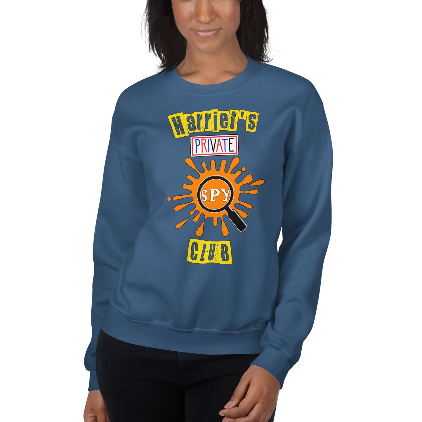 Custom Harriet's Private Spy Club Retro Graphic Unisex Sweatshirt