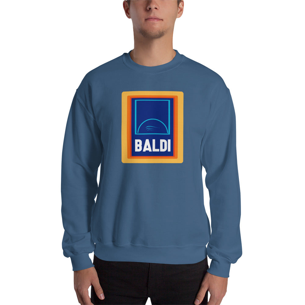 Custom BALDI ALDI Retro Graphic Unisex Sweatshirt