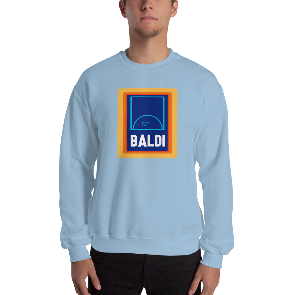 Custom BALDI ALDI Retro Graphic Unisex Sweatshirt