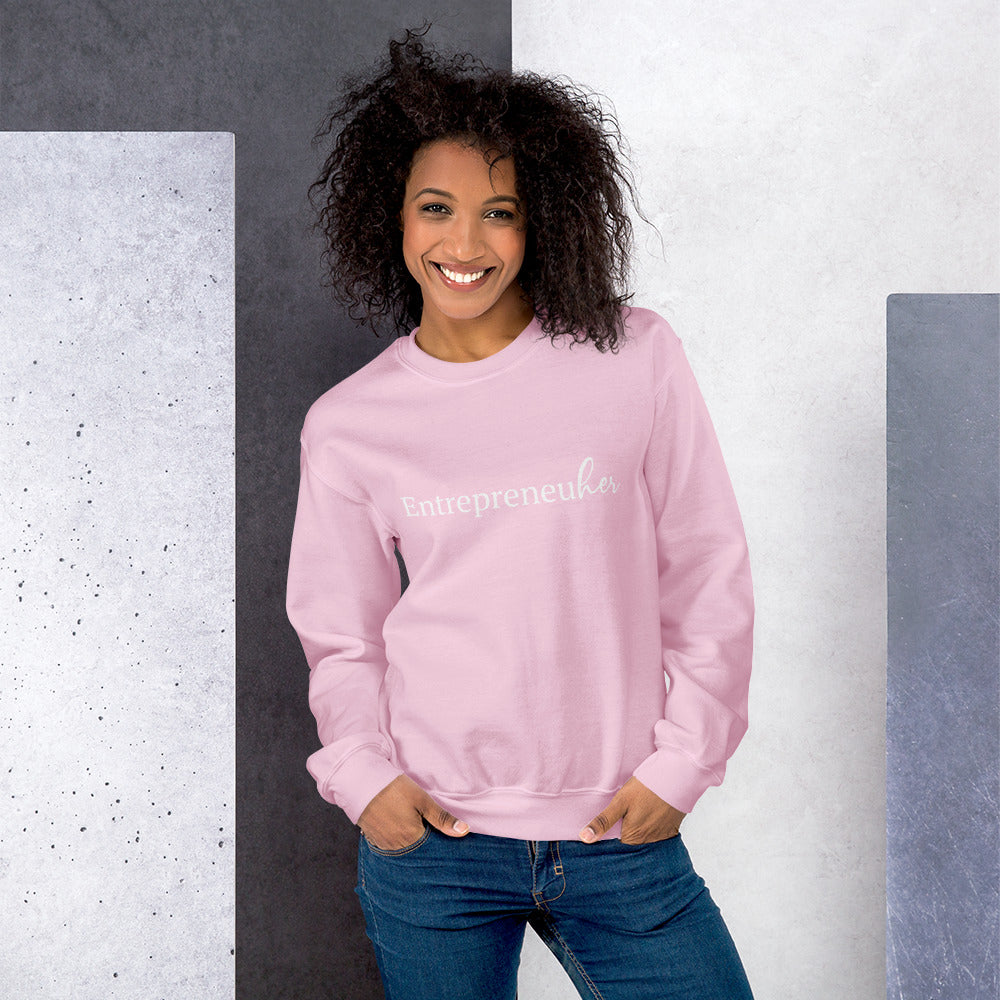 Custom Entrepreneuher Entrepreneur Retro Graphic Unisex Sweatshirt