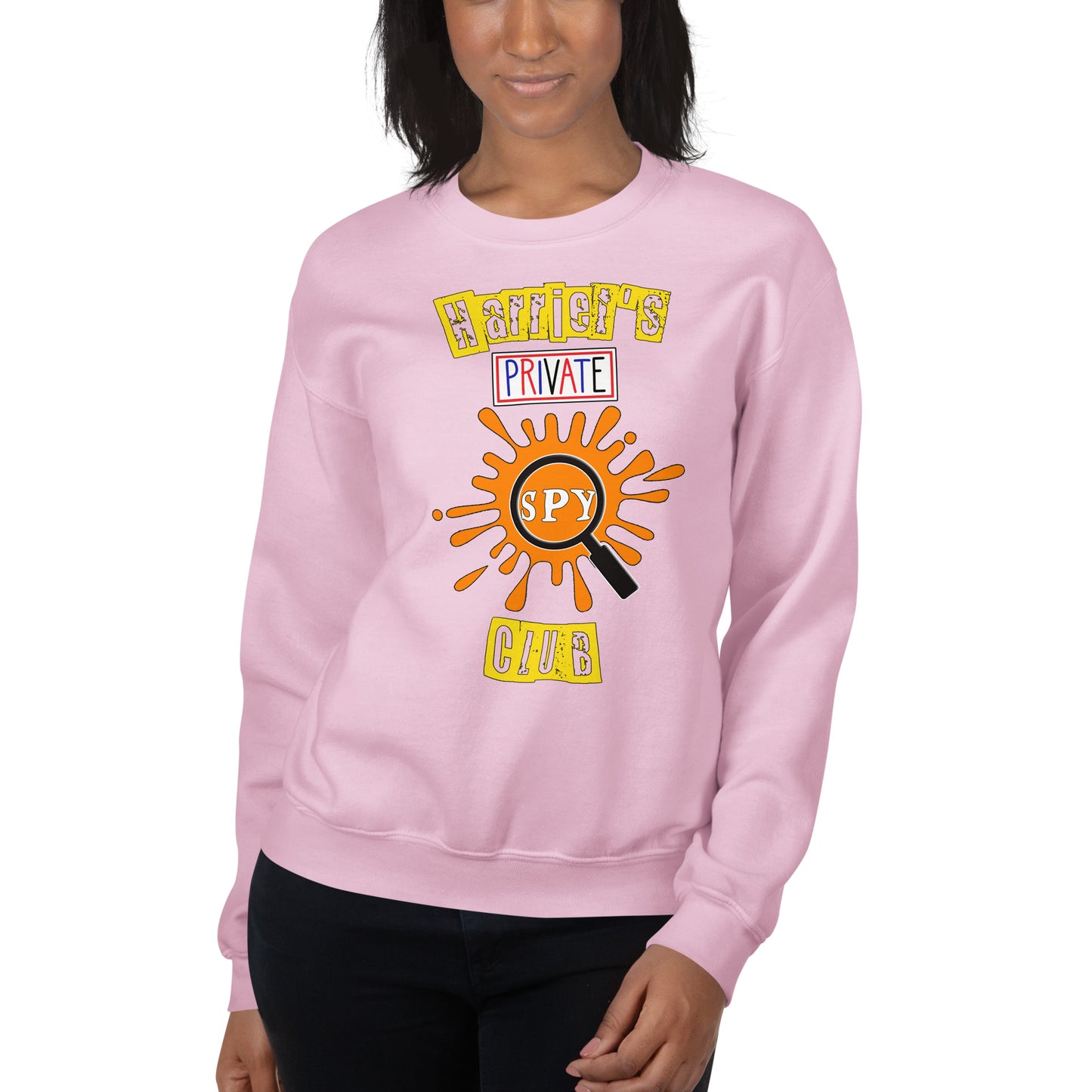 Custom Harriet's Private Spy Club Retro Graphic Unisex Sweatshirt