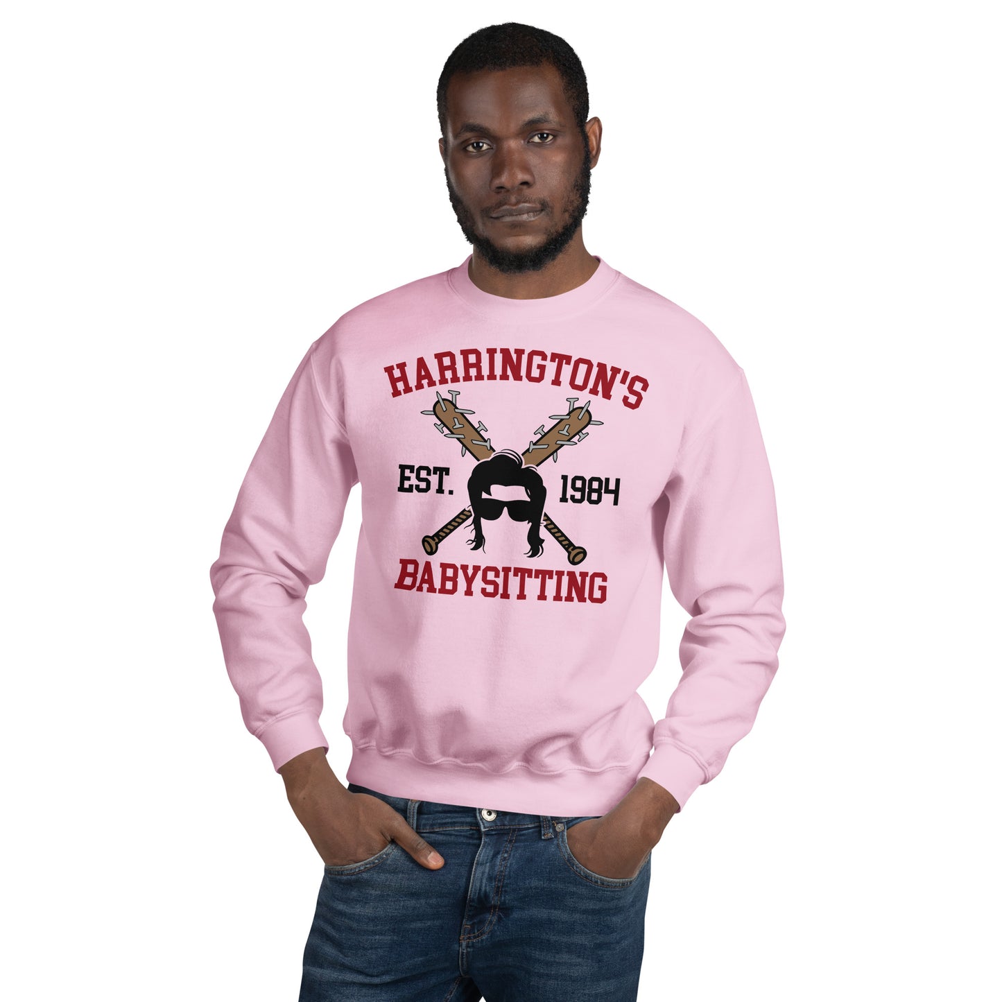 Custom Harrington's Babysitting 1984 Retro Graphic Unisex Sweatshirt