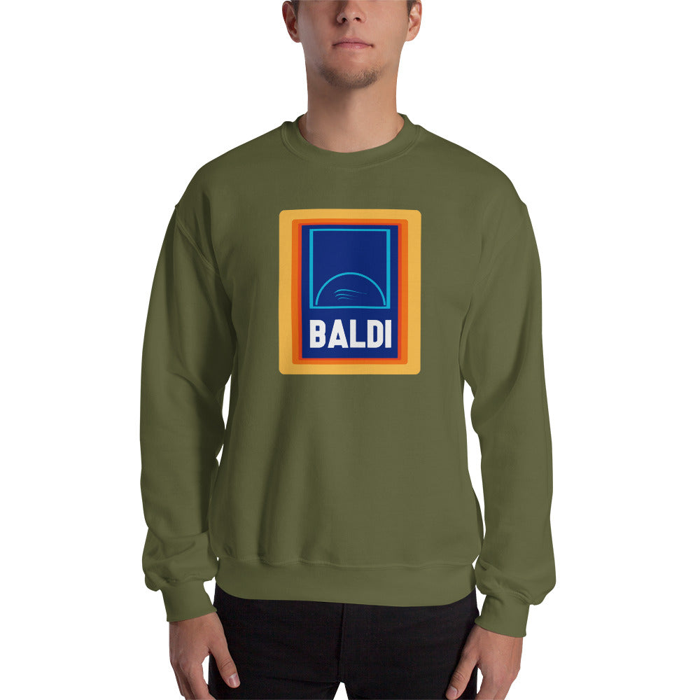 Custom BALDI ALDI Retro Graphic Unisex Sweatshirt