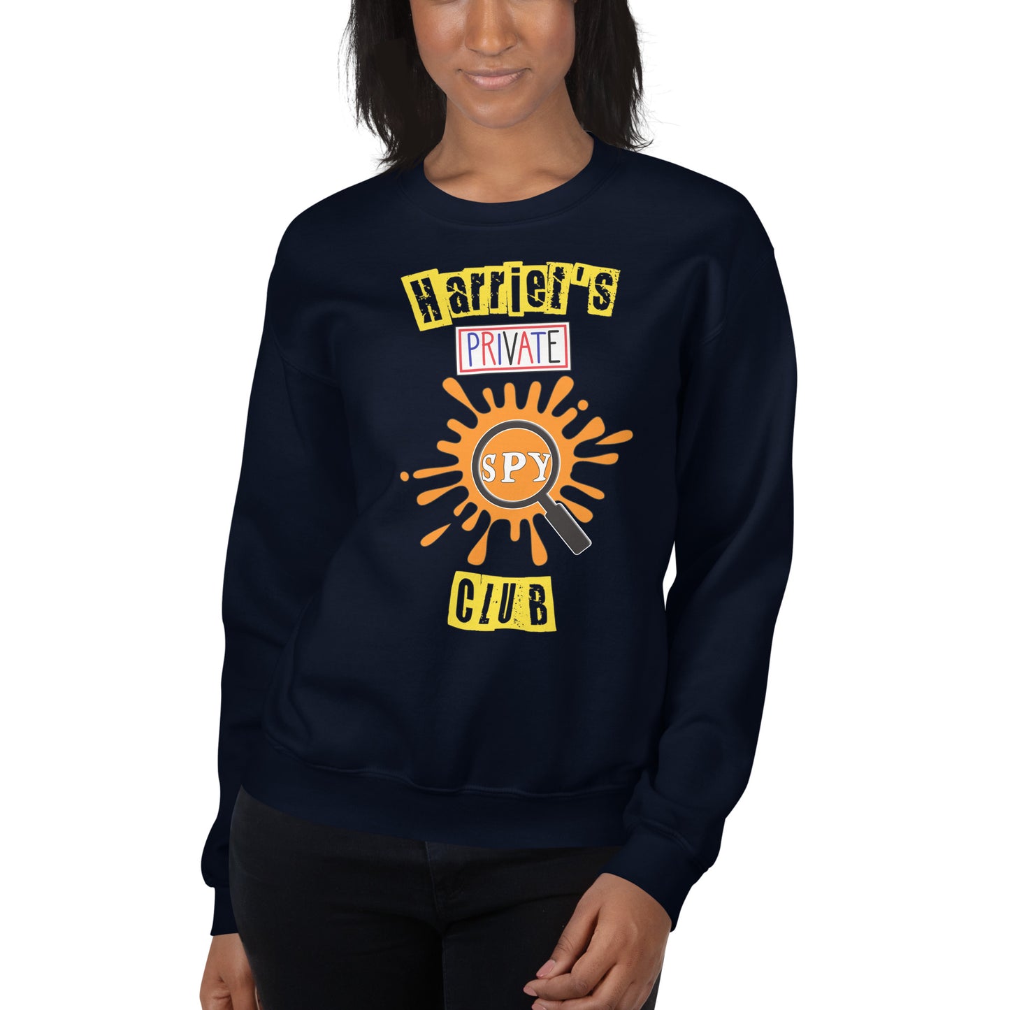 Custom Harriet's Private Spy Club Retro Graphic Unisex Sweatshirt
