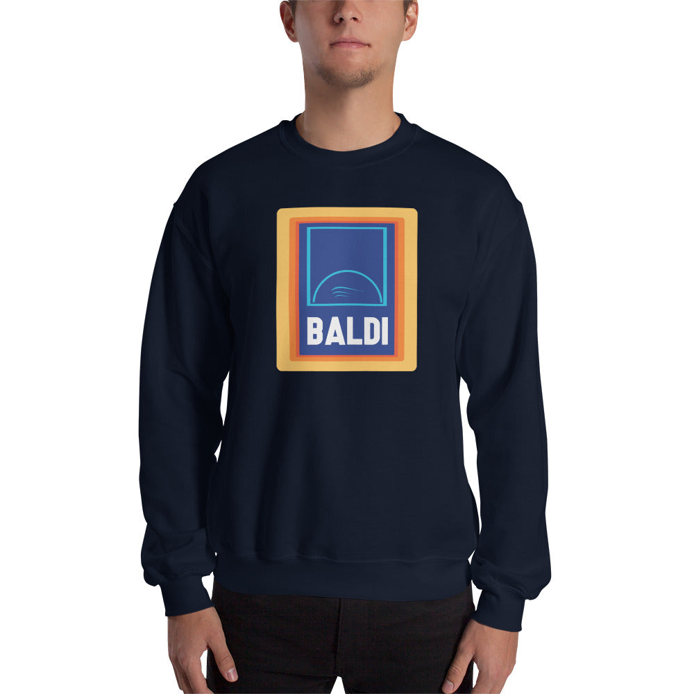 Custom BALDI ALDI Retro Graphic Unisex Sweatshirt