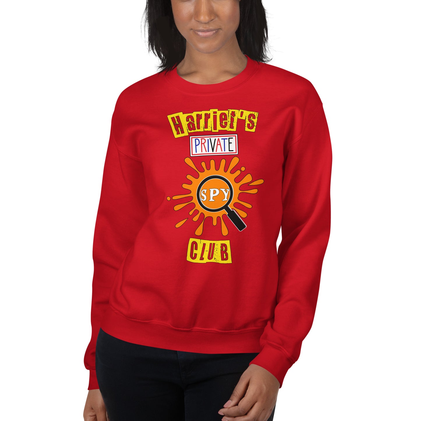 Custom Harriet's Private Spy Club Retro Graphic Unisex Sweatshirt