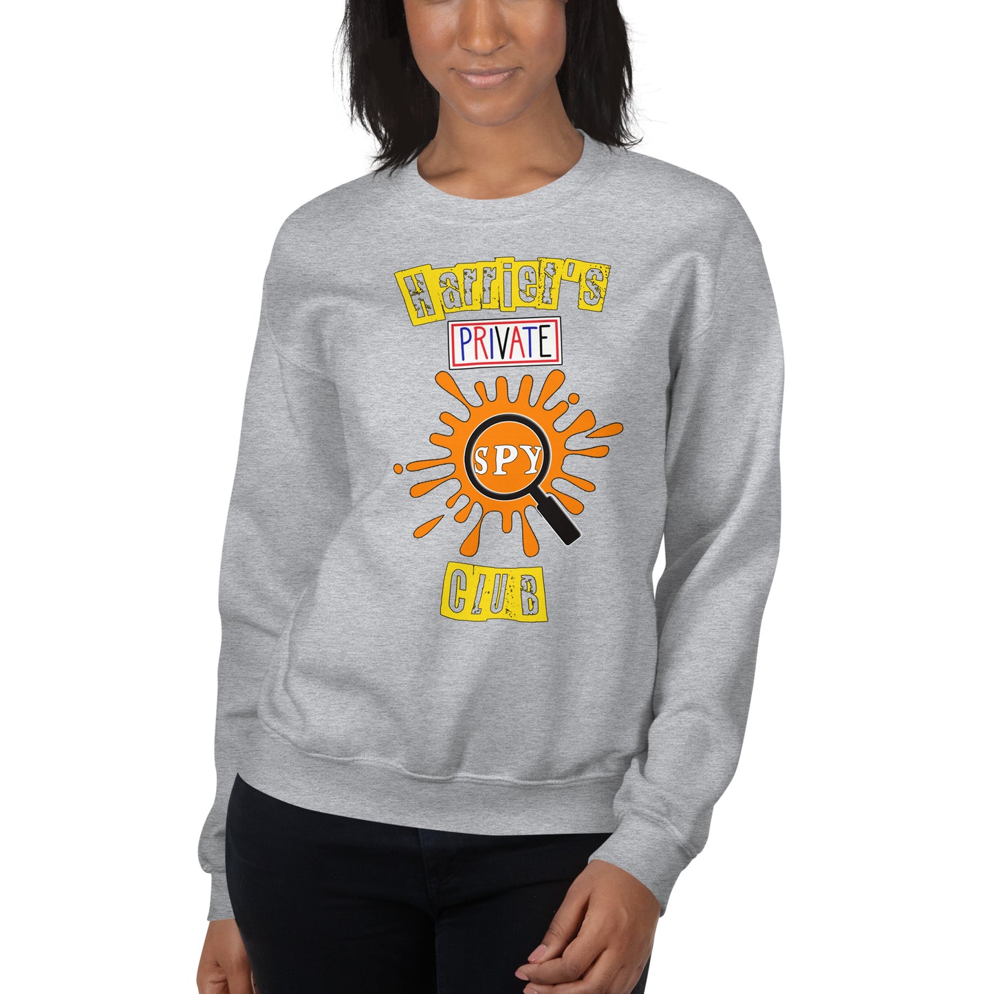 Custom Harriet's Private Spy Club Retro Graphic Unisex Sweatshirt