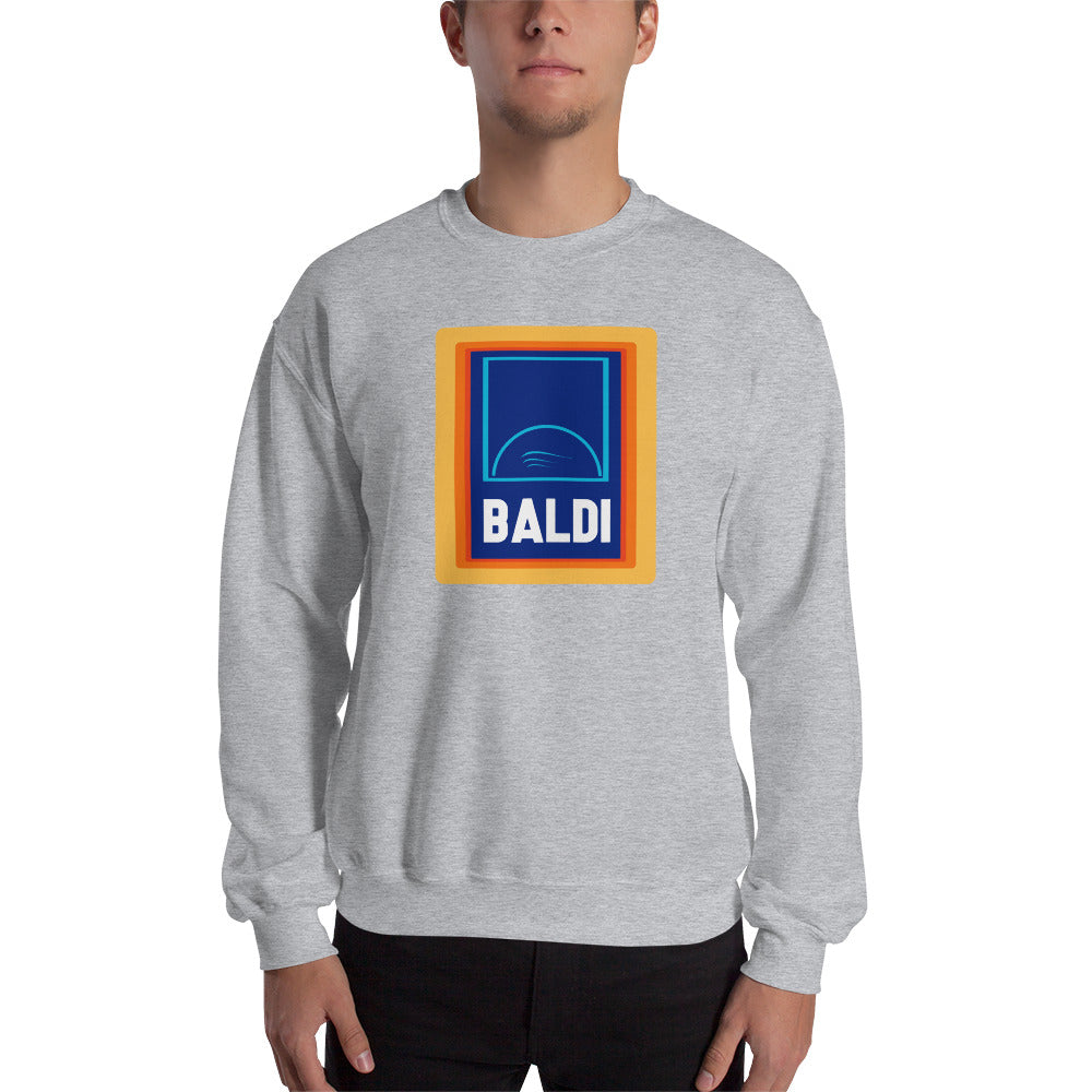 Custom BALDI ALDI Retro Graphic Unisex Sweatshirt