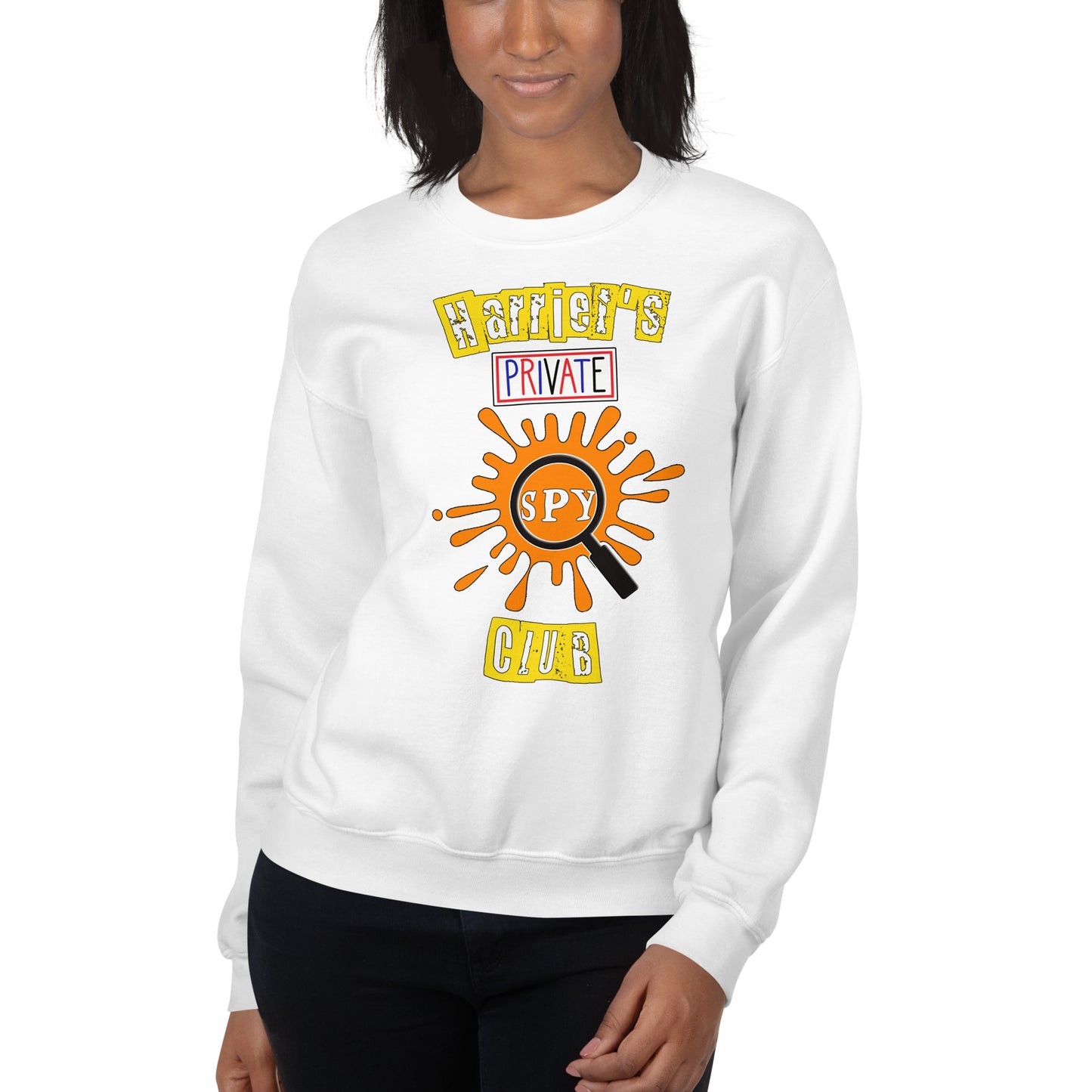 Custom Harriet's Private Spy Club Retro Graphic Unisex Sweatshirt
