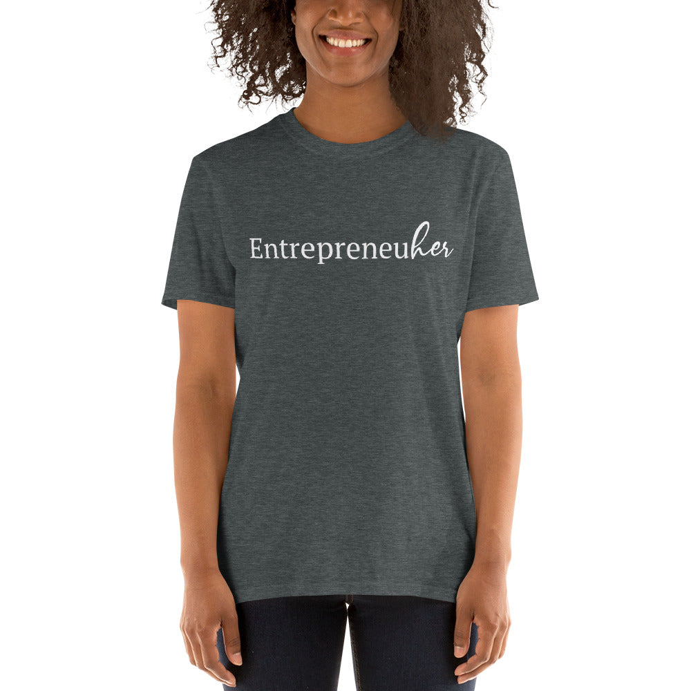 Custom Entrepreneuher Entrepreneur Retro Graphic Short-Sleeve Unisex T-Shirt