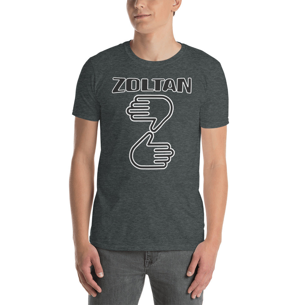 Custom ZOLTAN Dude Where's My Car Retro Graphic Short-Sleeve Unisex T-Shirt