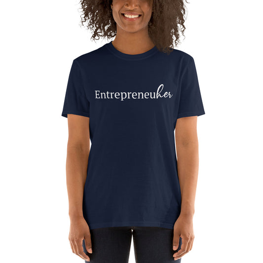 Custom Entrepreneuher Entrepreneur Retro Graphic Short-Sleeve Unisex T-Shirt