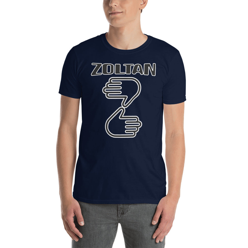 Custom ZOLTAN Dude Where's My Car Retro Graphic Short-Sleeve Unisex T-Shirt