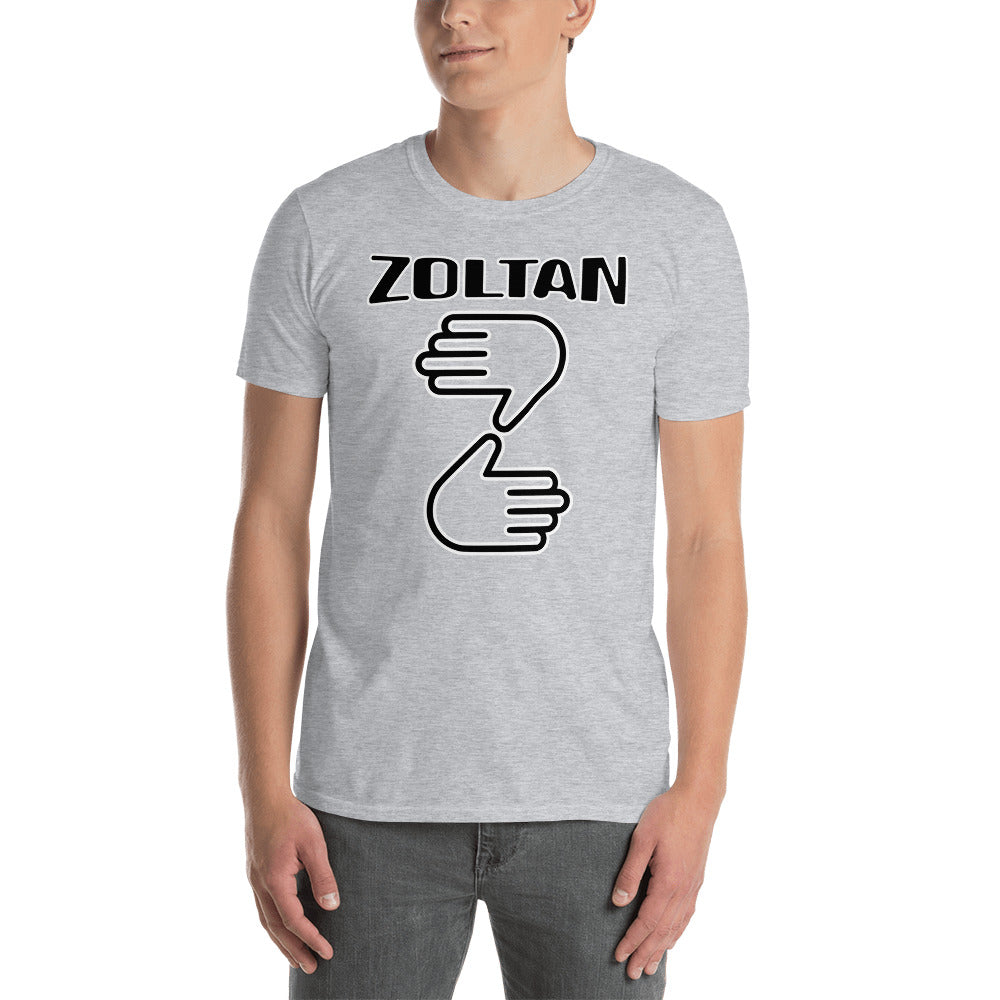 Custom ZOLTAN Dude Where's My Car Retro Graphic Short-Sleeve Unisex T-Shirt
