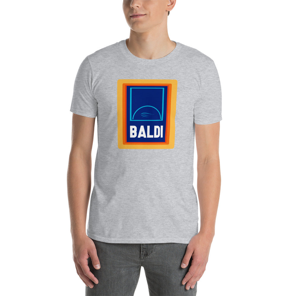 Custom BALDI ALDI Retro Graphic Short-Sleeve Unisex T-Shirt