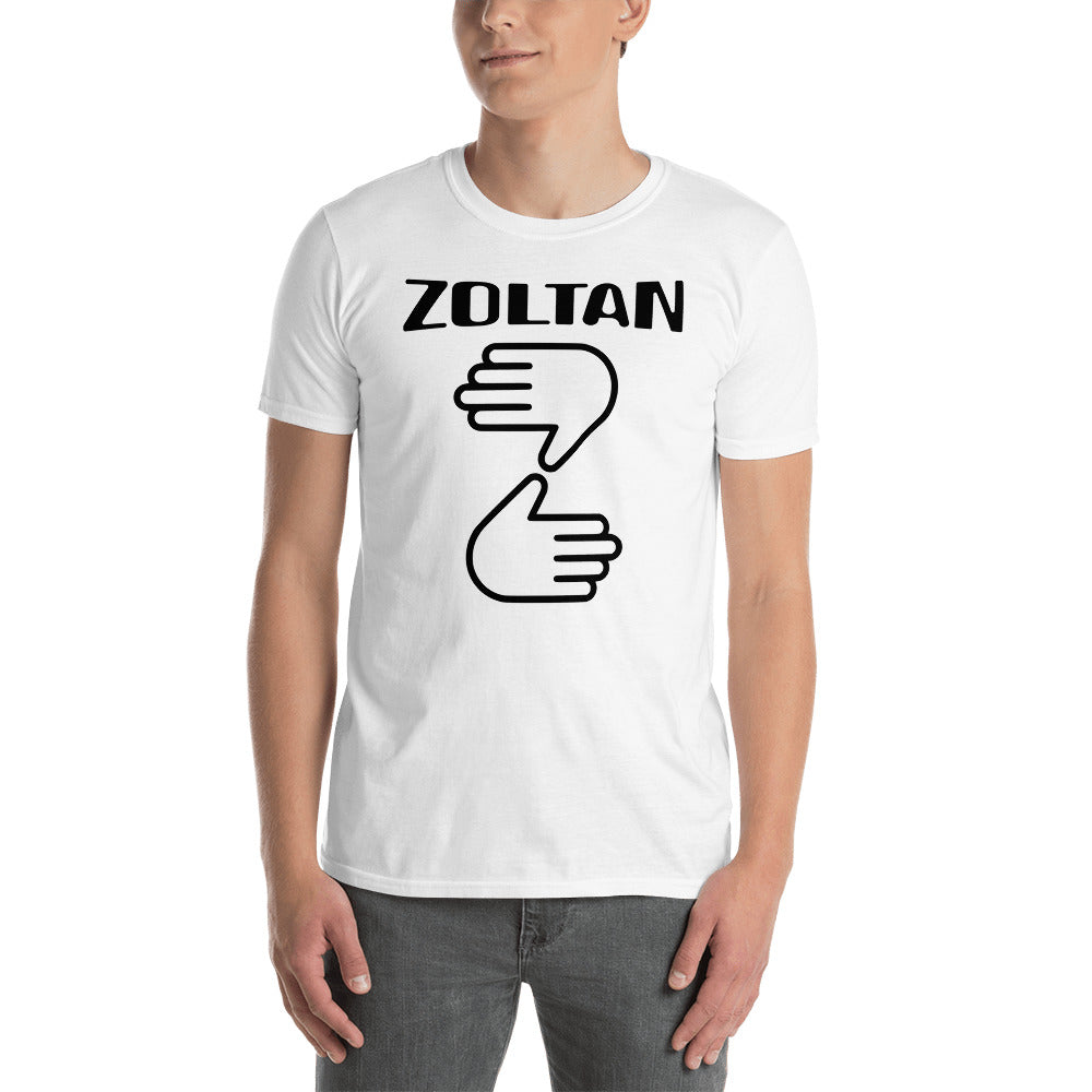 Custom ZOLTAN Dude Where's My Car Retro Graphic Short-Sleeve Unisex T-Shirt