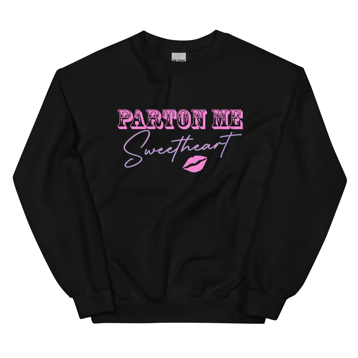 Custom Parton Me Sweetheart Dolly Retro Graphic Unisex Sweatshirt