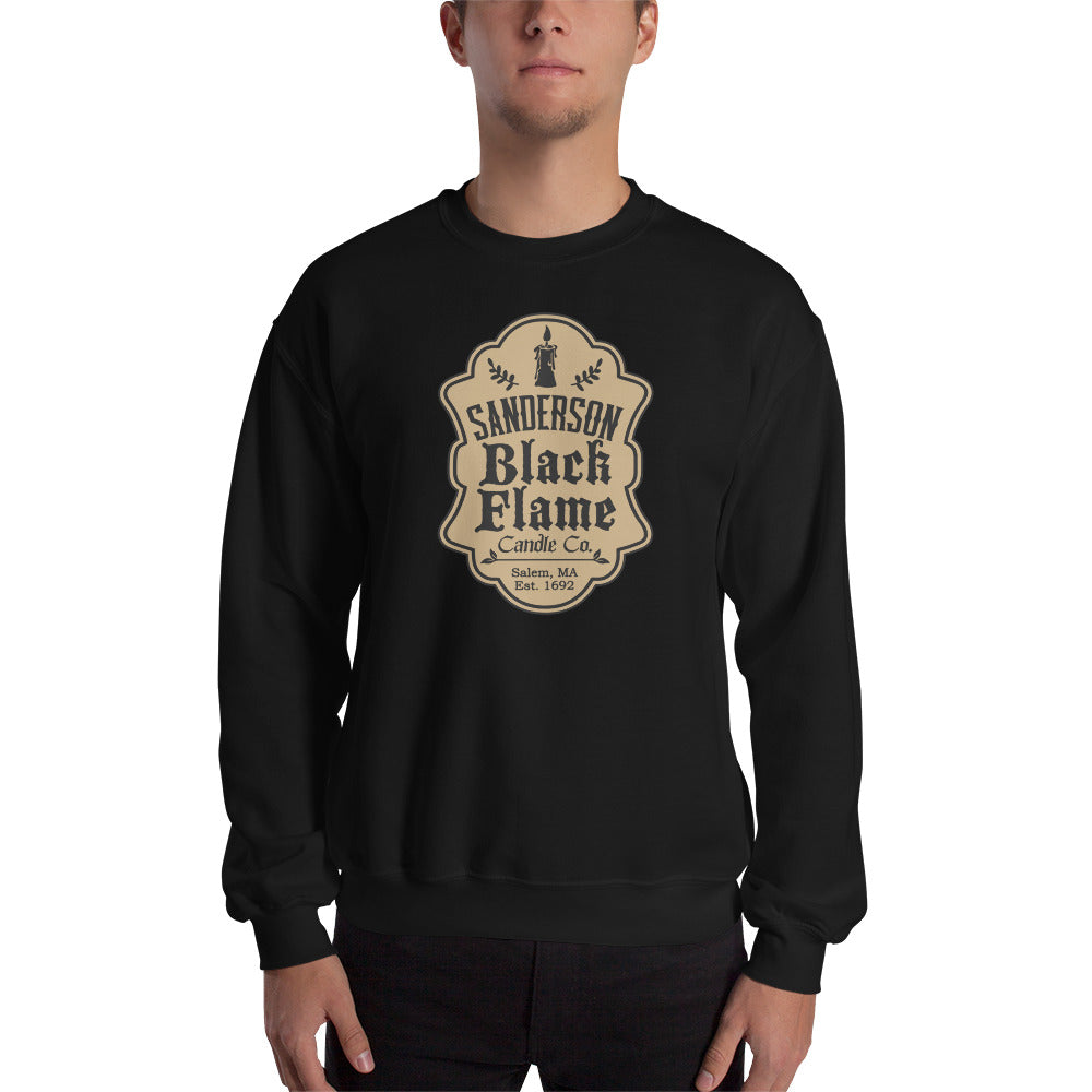Custom Sanderson Black Flame Candle Co. Hocus Pocus Retro Graphic Unisex Sweatshirt