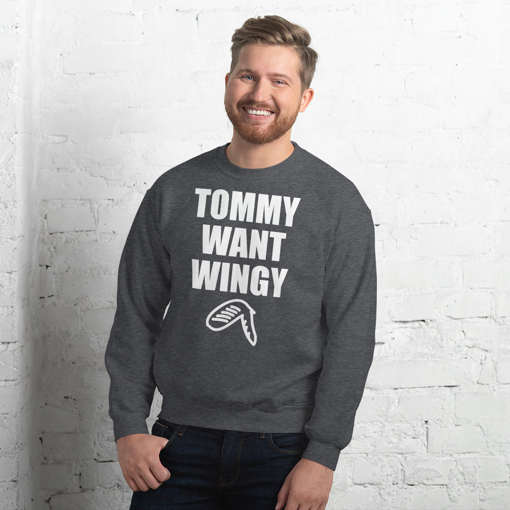 Custom Tommy Want Wingy Retro Tommy Boy Graphic Unisex Sweatshirt