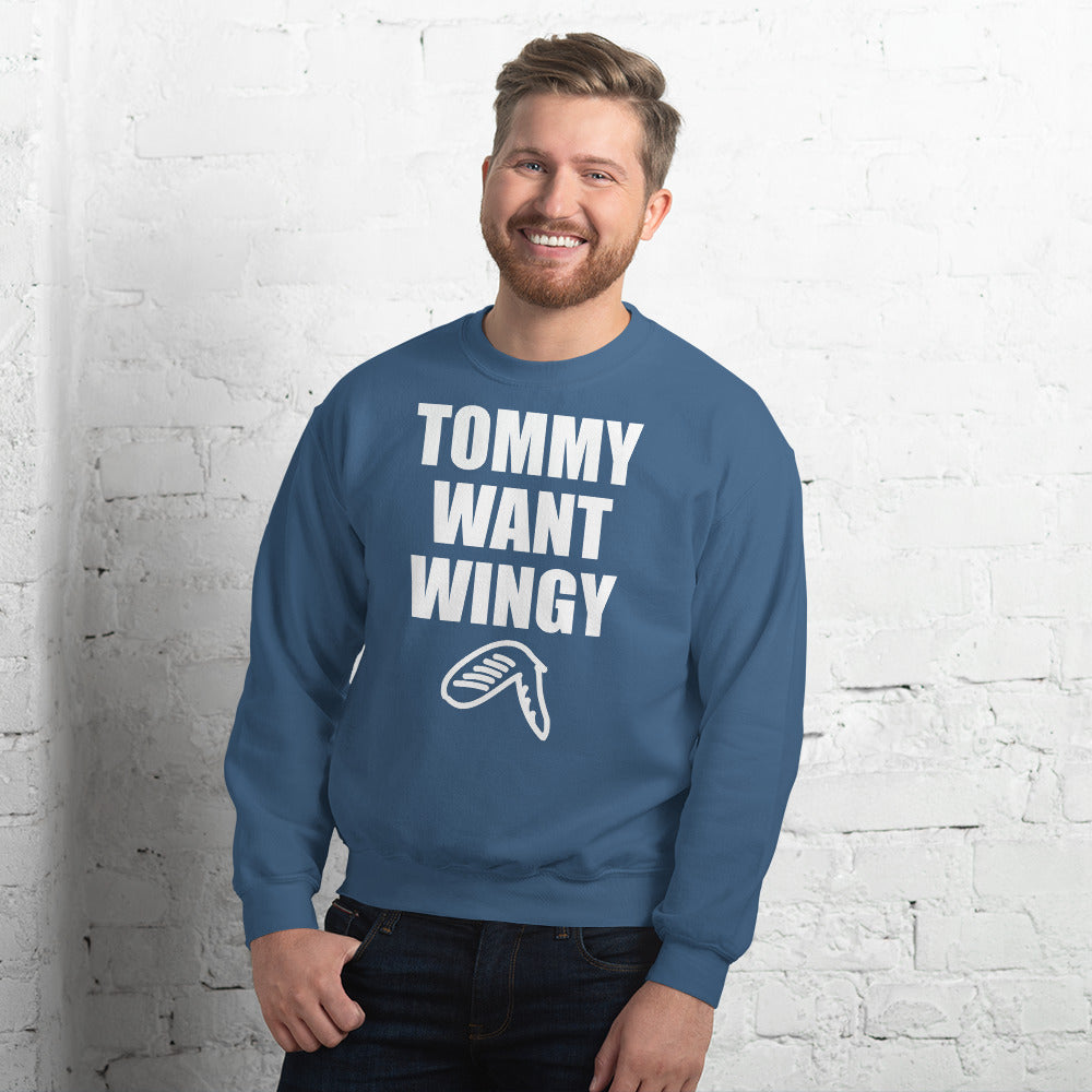 Custom Tommy Want Wingy Retro Tommy Boy Graphic Unisex Sweatshirt