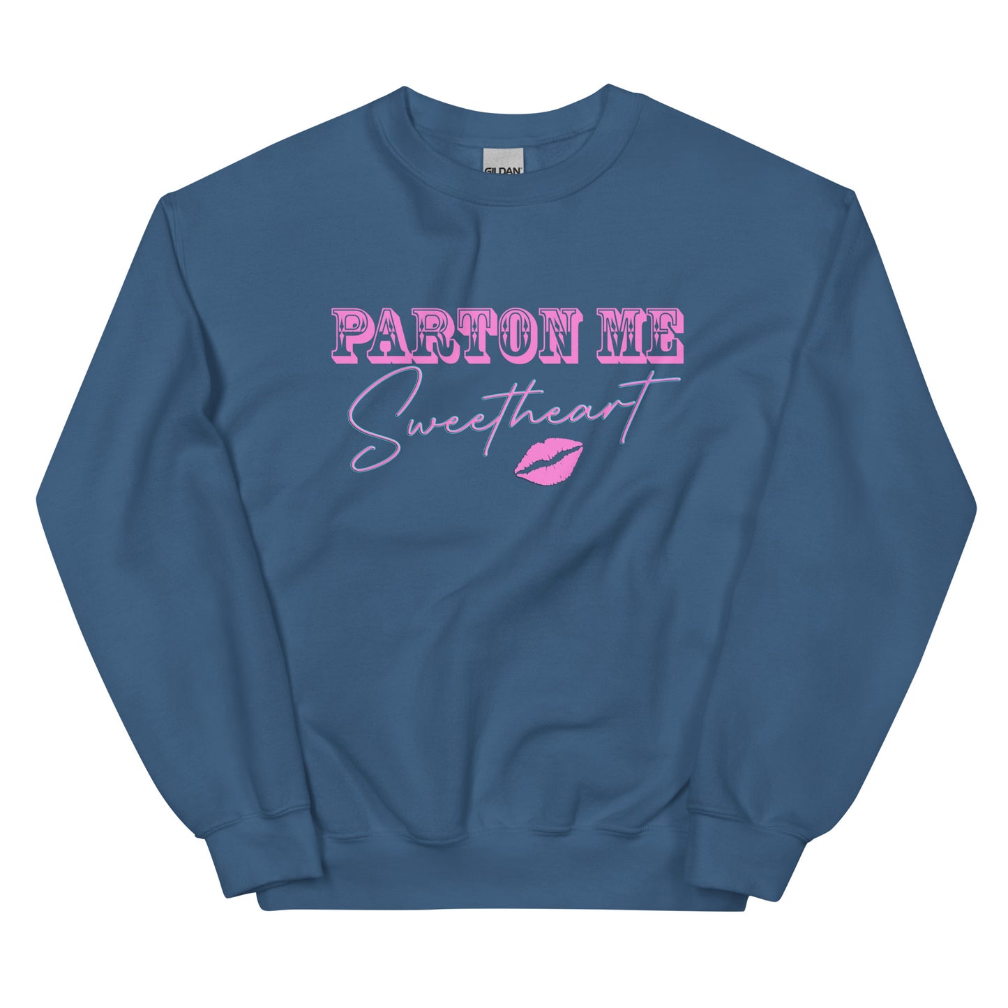 Custom Parton Me Sweetheart Dolly Retro Graphic Unisex Sweatshirt