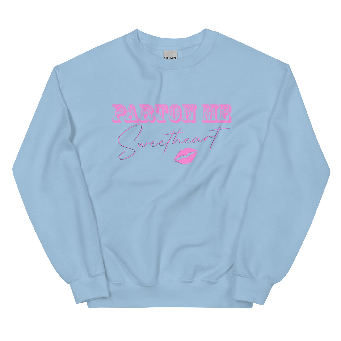 Custom Parton Me Sweetheart Dolly Retro Graphic Unisex Sweatshirt