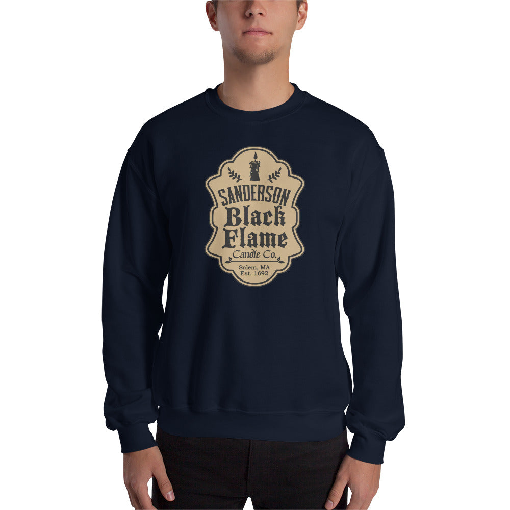 Custom Sanderson Black Flame Candle Co. Hocus Pocus Retro Graphic Unisex Sweatshirt