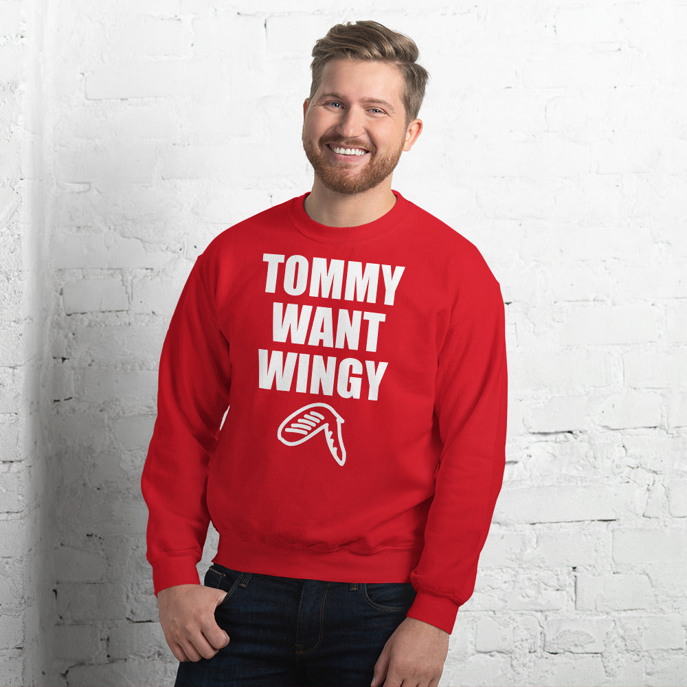 Custom Tommy Want Wingy Retro Tommy Boy Graphic Unisex Sweatshirt