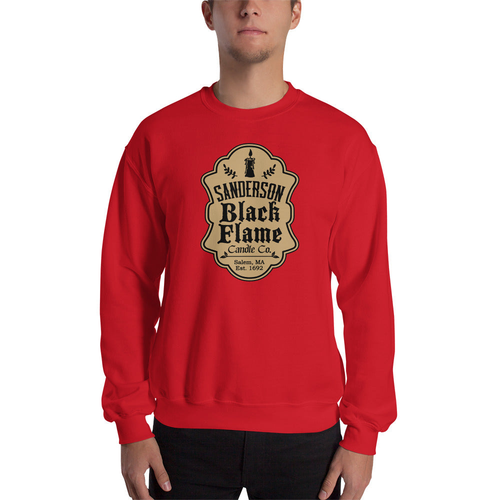 Custom Sanderson Black Flame Candle Co. Hocus Pocus Retro Graphic Unisex Sweatshirt