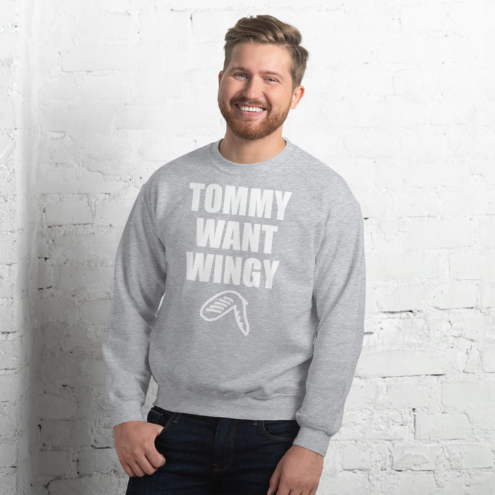 Custom Tommy Want Wingy Retro Tommy Boy Graphic Unisex Sweatshirt