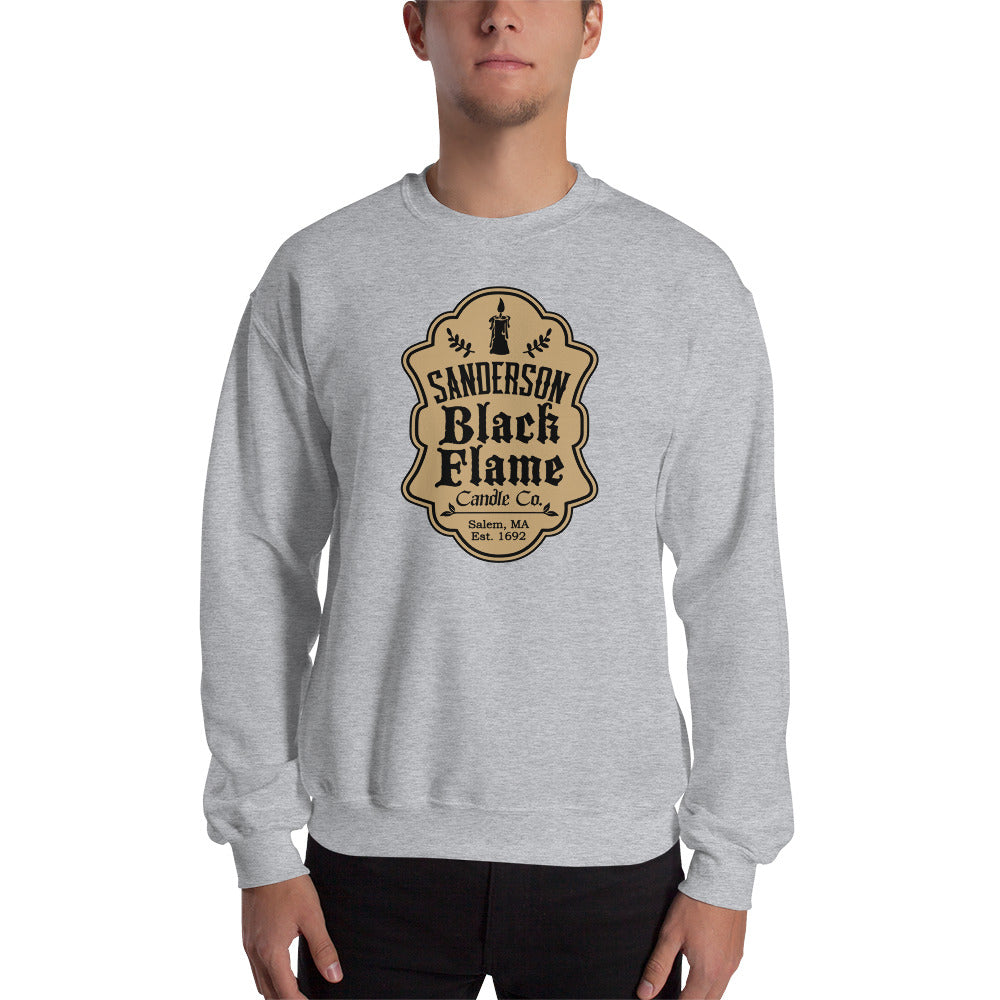 Custom Sanderson Black Flame Candle Co. Hocus Pocus Retro Graphic Unisex Sweatshirt