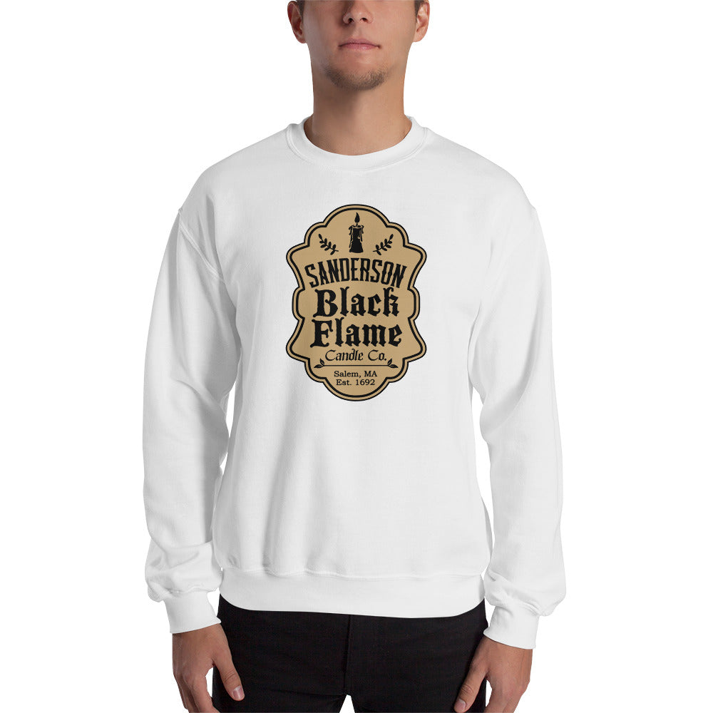 Custom Sanderson Black Flame Candle Co. Hocus Pocus Retro Graphic Unisex Sweatshirt